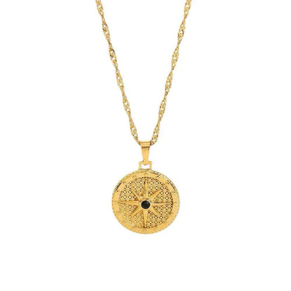 Gold Pendant Necklace