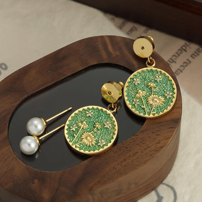 Vintage and Simple High-end Earrings - Real hot sour