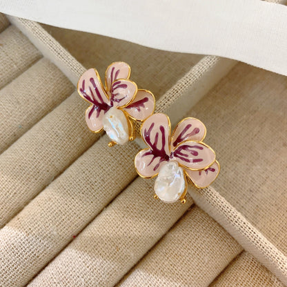 Vintage Petal Earrings