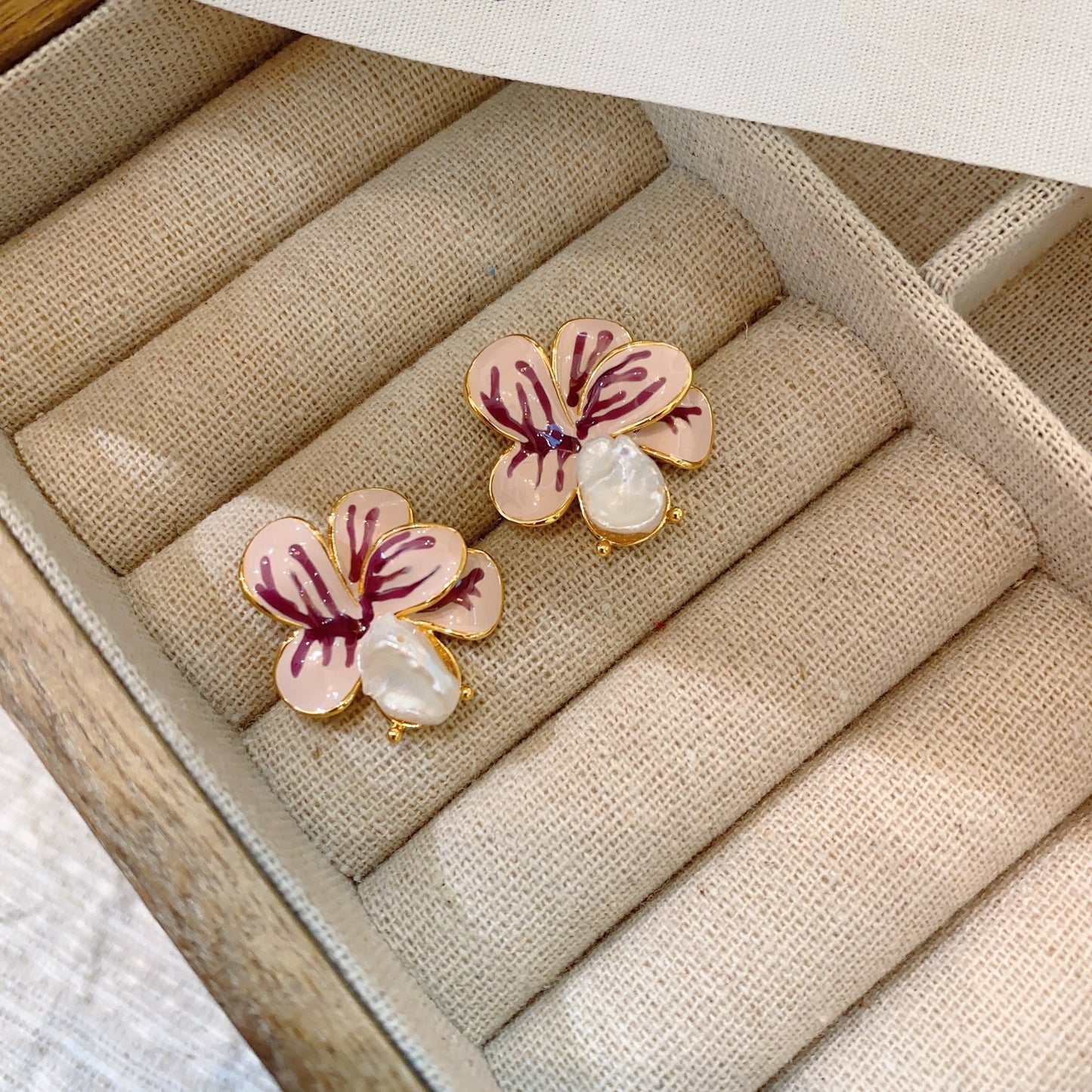 Vintage Petal Earrings