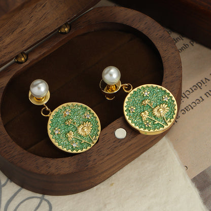 Vintage and Simple High-end Earrings