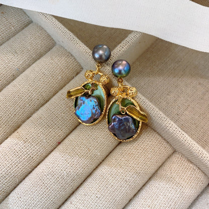 Unique vintage earrings